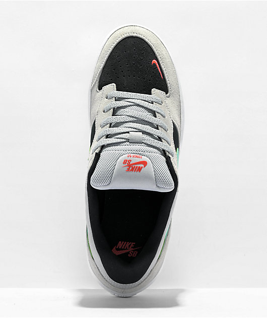 Nike SB Force 58 Wolf Grey, Magenta & Black Skate Shoes