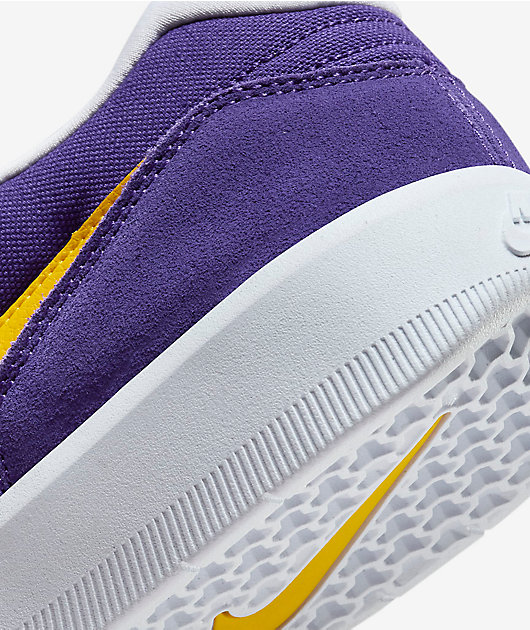 Purple nike sb on sale shoes