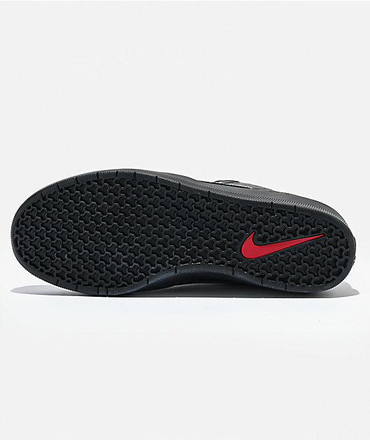 Nike SB Force 58 Dark Days Black Skate Shoes