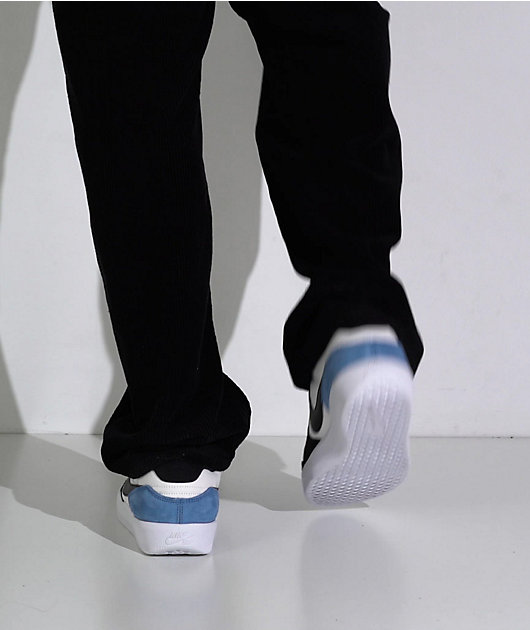 Nike SB Force 58 Dutch Blue, Black, & White Skate Shoes | Zumiez