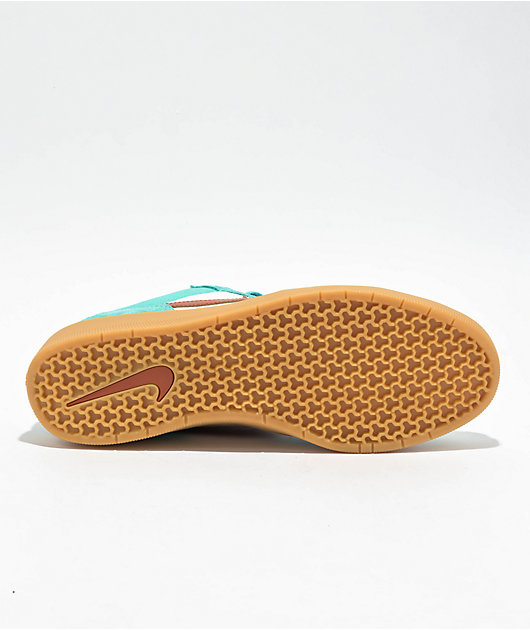 Nike SB Force 58 Frost, Russet & Gum Skate Shoes