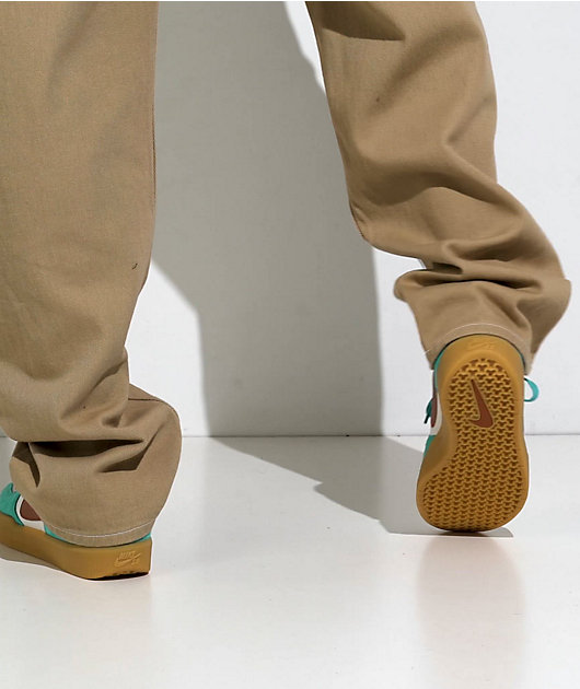 Nike SB Force 58 Frost, Russet & Gum Skate Shoes video
