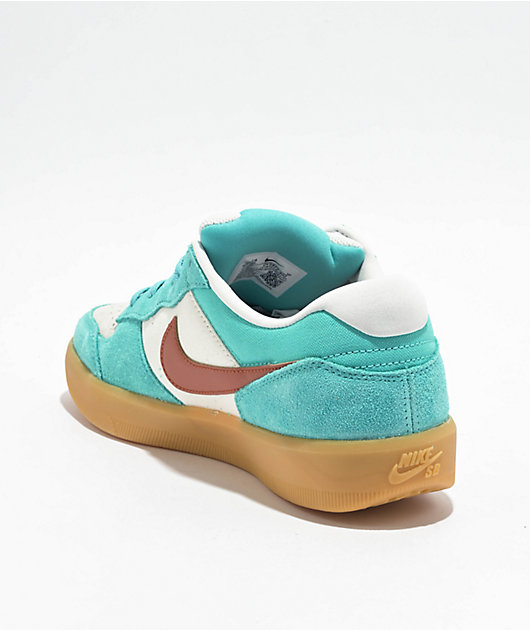 Nike SB Force 58 Frost Russet Gum Skate Shoes