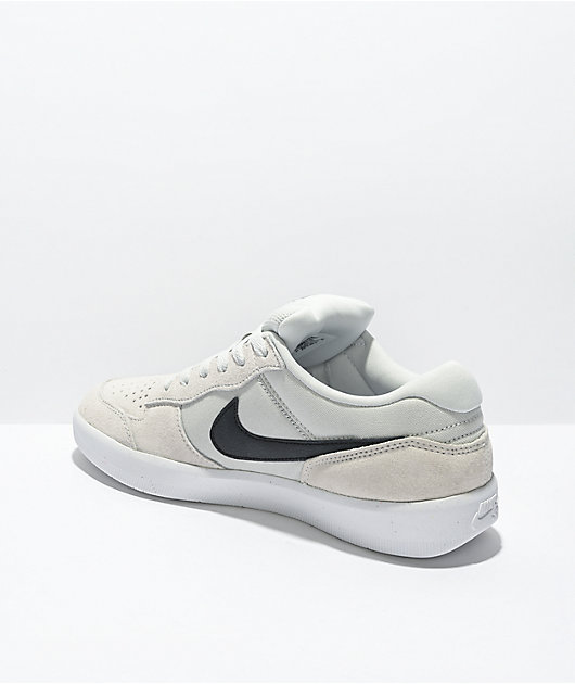 Nike SB Force 58 Grey & Black Skate Shoes