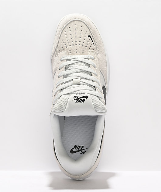 Nike sb shoes gray sale