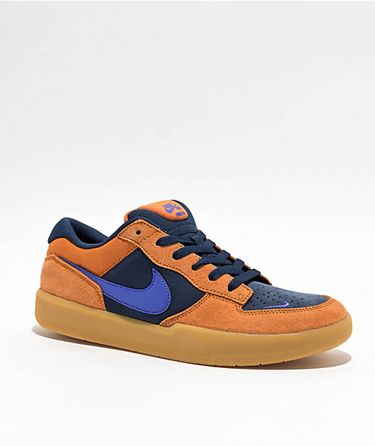 Nike SB Force 58 Monarch & Persian Violet Skate Shoes | Zumiez