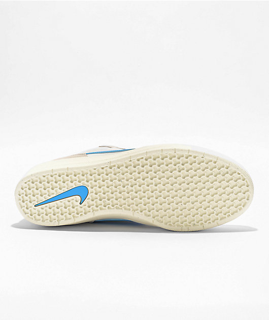 Nike SB Force 58 Summit White & University Blue Skate Shoes