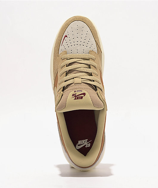 Nike SB Force 58 Tan, Beige & Brown Skate Shoes