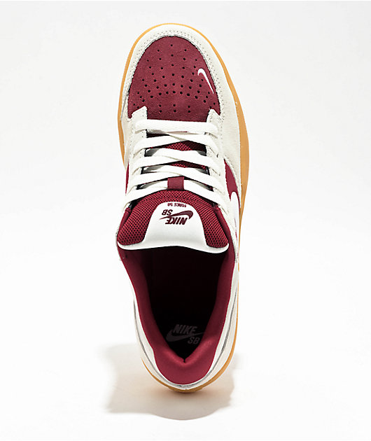 Nike SB Force 58 Team Red Summit White Skate Shoes