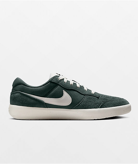 Nike SB Force 58 Vintage Green & Sail Skate Shoes