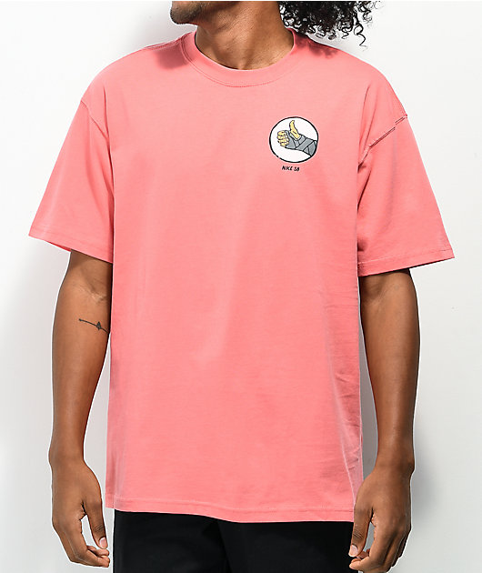 portón Gasto Catedral Nike SB Fracture Pink T-Shirt