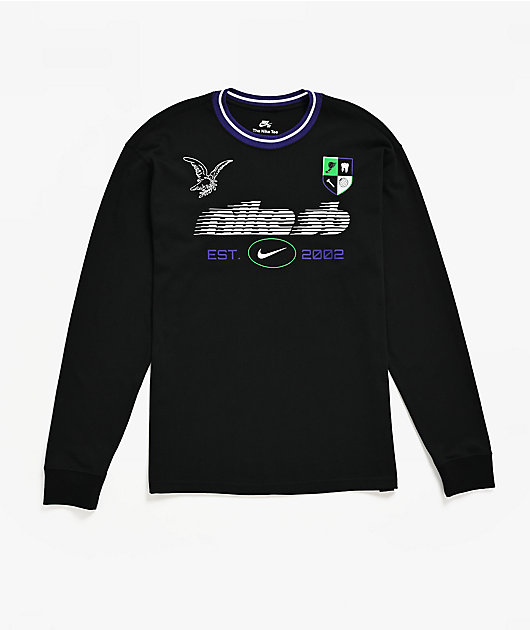 Nike SB GFX Black Oversized Long Sleeve T-Shirt