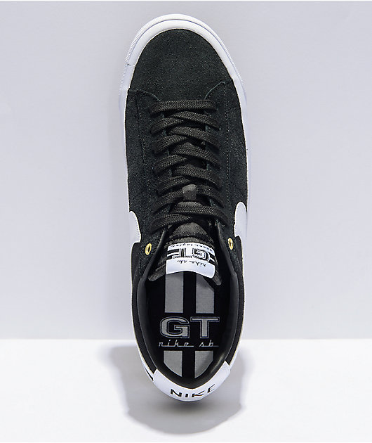 Nike SB GT Blazer Low RM Black & White Skate Shoes