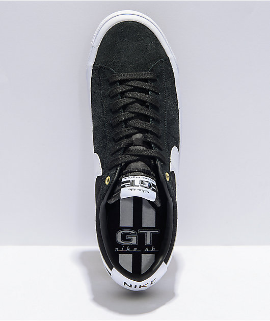 Nike SB GT Blazer Low RM Zapatillas de skate en blanco y negro