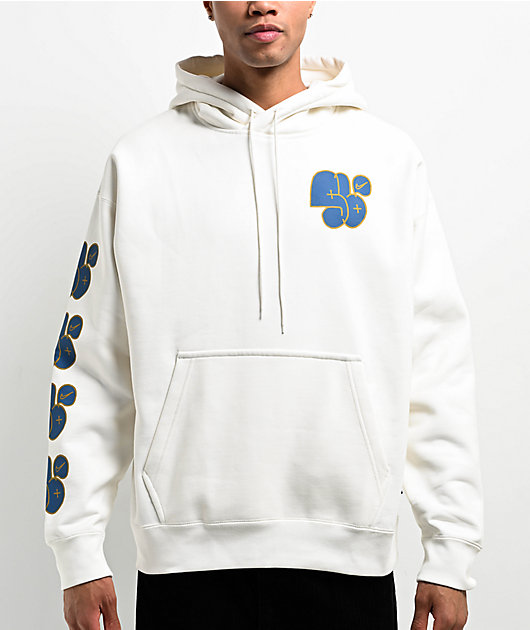 Nike sb hoodie white on sale