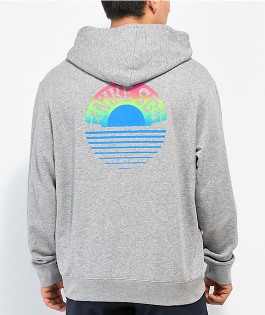 Nike SB Graphic Grey Hoodie Zumiez