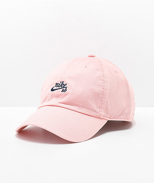 Claire radio Ceniza Nike SB H86 Icon Storm Pink Strapback Hat