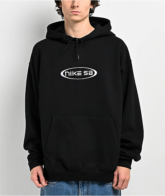 Nike SB HBR Black White Hoodie