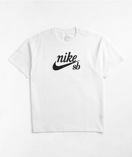 Kirsebær Reskyd Penelope Nike SB HBR White T-Shirt