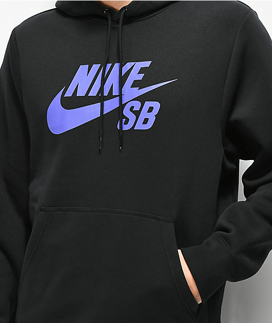 purple nike sb hoodie