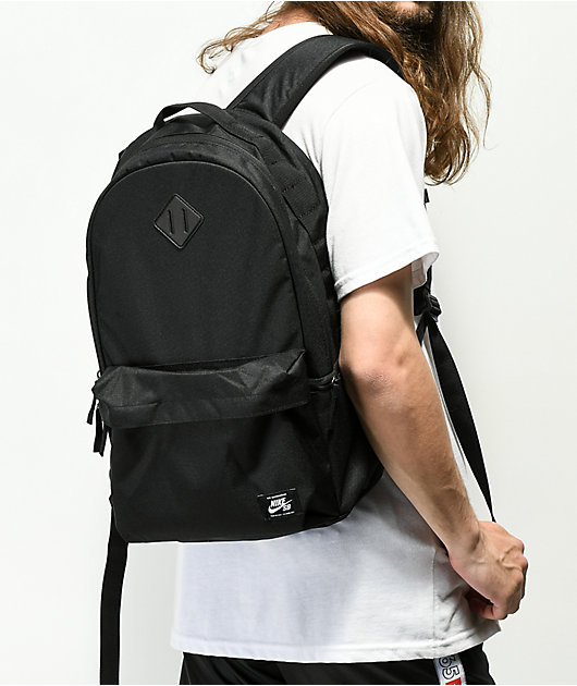 Nike SB Icon Black Backpack | Zumiez