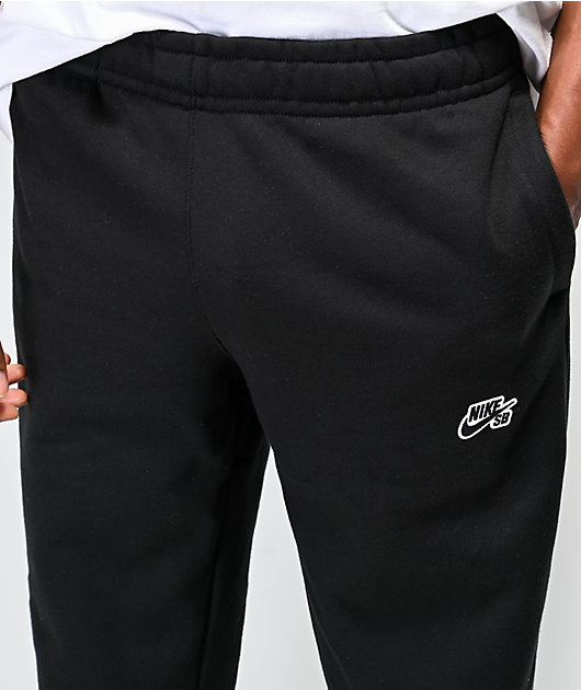 Nike SB Icon Black Jogger Pants | Zumiez