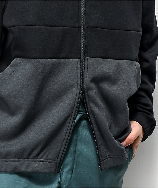 dulce para castigar Diverso Nike SB Icon Dry chaqueta de chándal de polar negro y gris