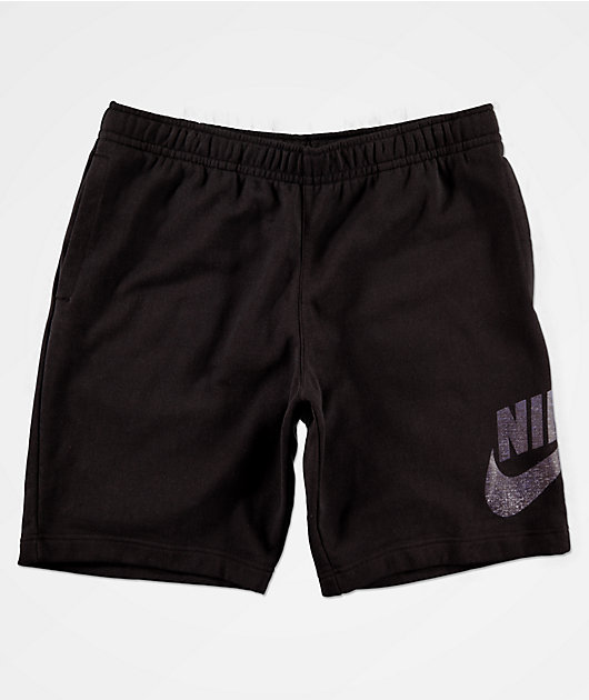 Nike SB Icon Fleece Black Shorts