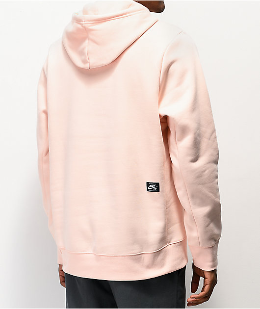to uger Guinness patois Nike SB Icon Light Pink Hoodie
