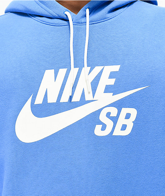 Nike SB Icon Pacific Blue Hoodie