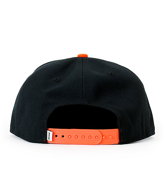 orange nike snapback