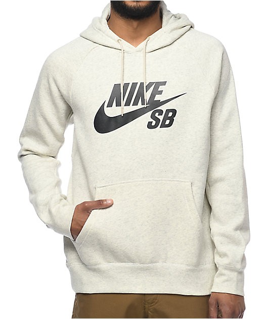 Sudadera nike crema
