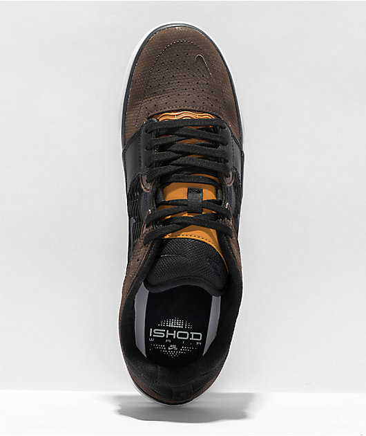 Nike sb best sale black brown