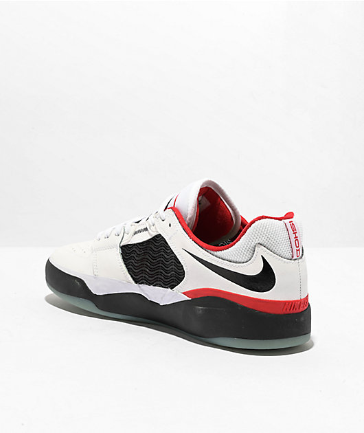 Nike sb shoes hot sale black and white