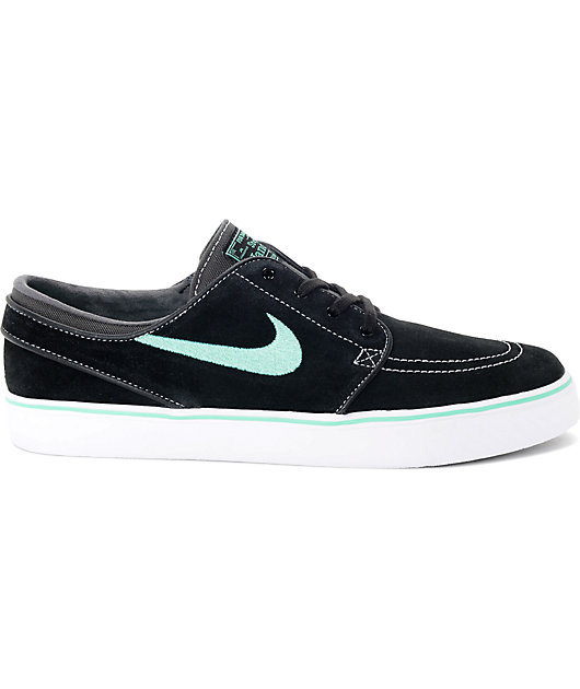janoski black green