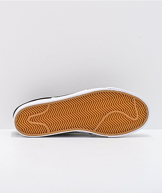 Nike SB Janoski Camo & White Canvas Skate Shoes | Zumiez