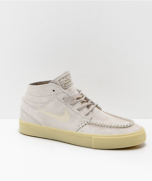 Compra Vicio fe Nike SB Janoski Mid Crafted Cream & Light Gum Skate Shoes
