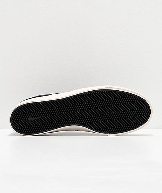 Que pasa Incomparable insondable Nike SB Janoski Obsidian Slip-On Suede Skate Shoes