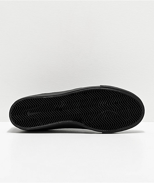 Nike SB Janoski RM Black Suede Skate Shoes