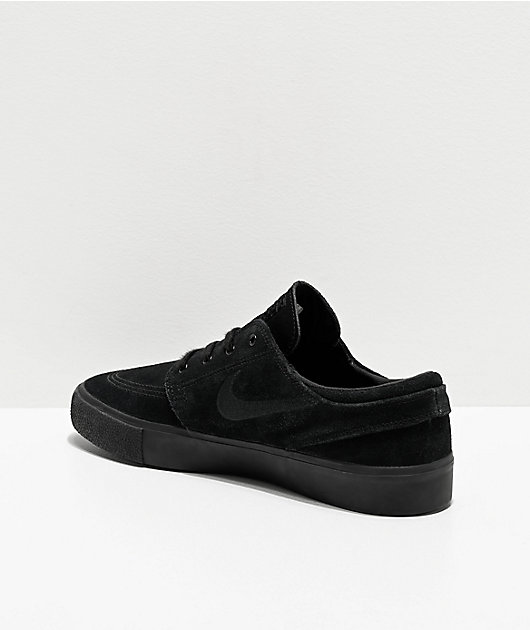 gerucht onze les Nike SB Janoski RM Black Suede Skate Shoes
