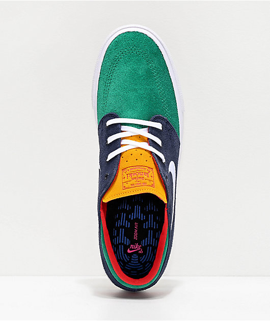 Nike SB Janoski RM Obsidian zapatos de skate verdes