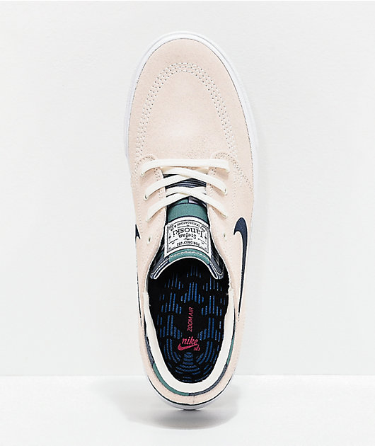 Nike sb janoski rm patchwork summit white  and  blue skate shoes best sale