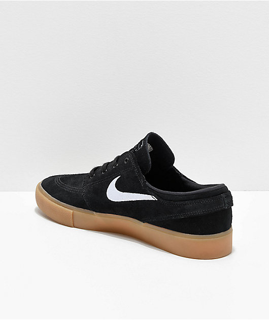 afvoer Respectvol vroegrijp Nike SB Janoski RM SE Black & Gum Suede Skate Shoes