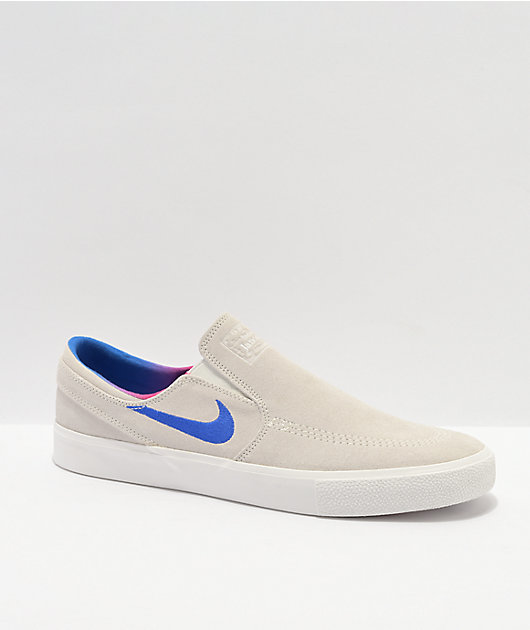 Nike SB Janoski RM Slip-On Suede Skate Shoes