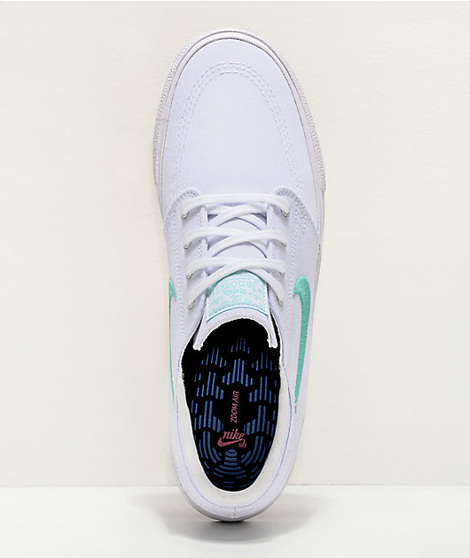 Zoom stefan janoski hot sale canvas white