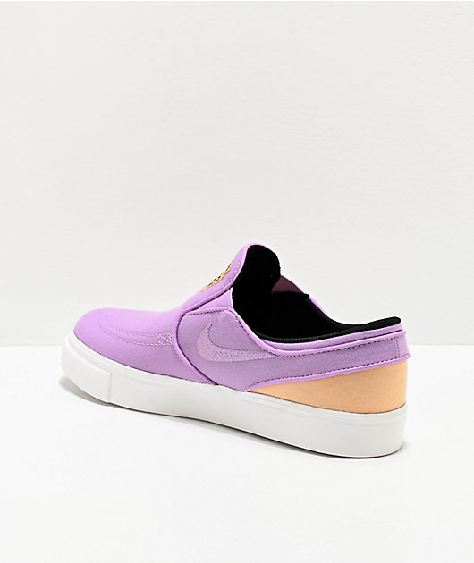 Nike SB Slip-On Purple White Skate