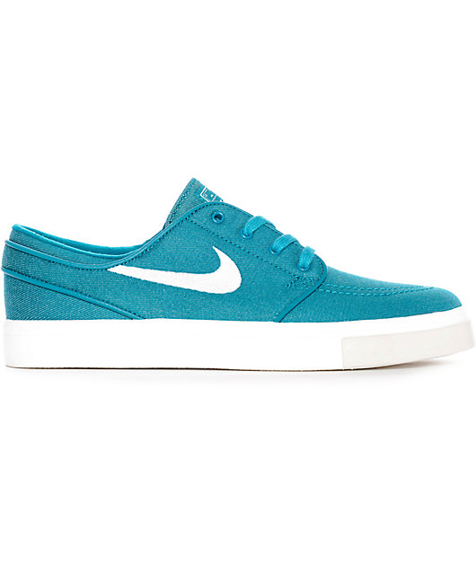 Nike SB Janoski zapatos de skate en colores azul claro y crema | Zumiez