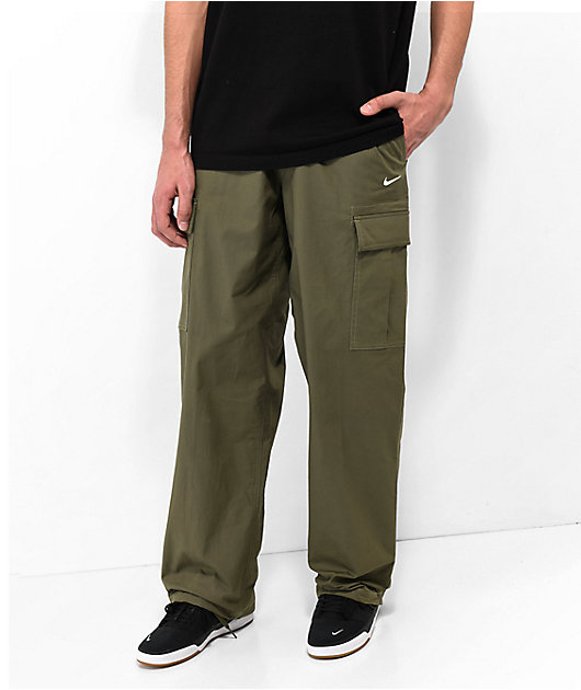 Explícitamente levantar Huelga Nike SB Kearny Olive Cargo Pants