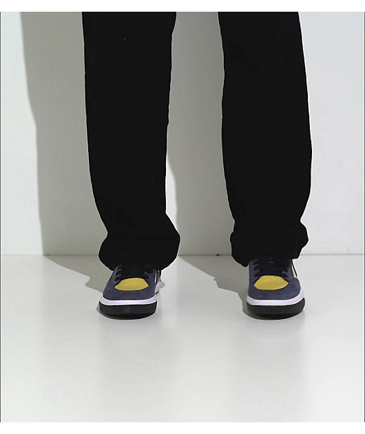 Nike SB Leo React Blue & Gold Skate Shoes video