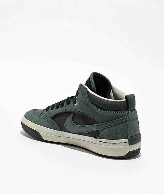 Nike SB Leo React Vintage Green Black Anthracite Skate Shoes Zumiez